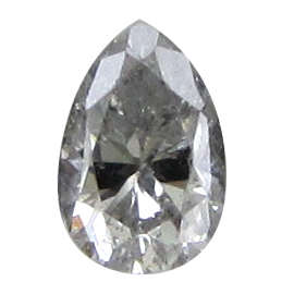 0.37 ct Pear Shape Diamond : F / SI3