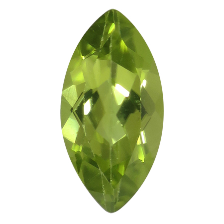 0.64 ct Marquise Peridot : Fine Olive Green