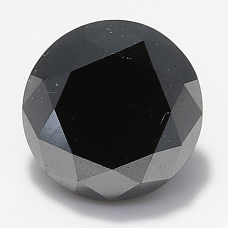 0.62 ct Round Diamond : Enhanced Black Color