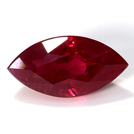 1.49 ct Marquise Ruby : Rich Red
