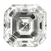 0.40 ct Asscher Cut Diamond : I / VVS2