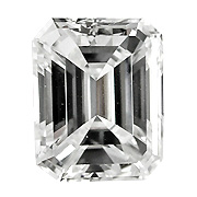 0.70 ct Emerald Cut Diamond : E / SI1