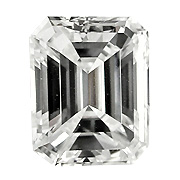 0.50 ct Emerald Cut Diamond : I / VS2