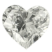 4.03 ct Heart Shape Diamond : K / SI2