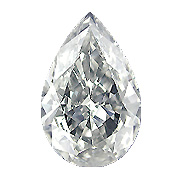 1.50 ct Pear Shape Diamond : I / SI2