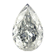 0.80 ct Pear Shape Diamond : K / SI1