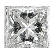 1.00 ct Princess Cut Diamond : G / SI2