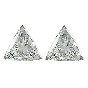 0.10 cttw Pair of Trillion Diamonds : I / SI1